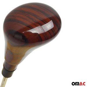 Mercedes E Class Gear Shift Knob - Omac - Zebrano-Mechanic - '84-'95 Mercedes E Class Gear Shift Knob - Omac - Zebrano-Mechanic - '84-'95